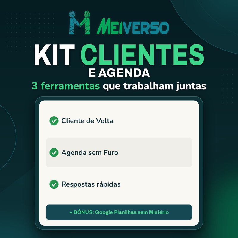 Kit Clientes e Agenda